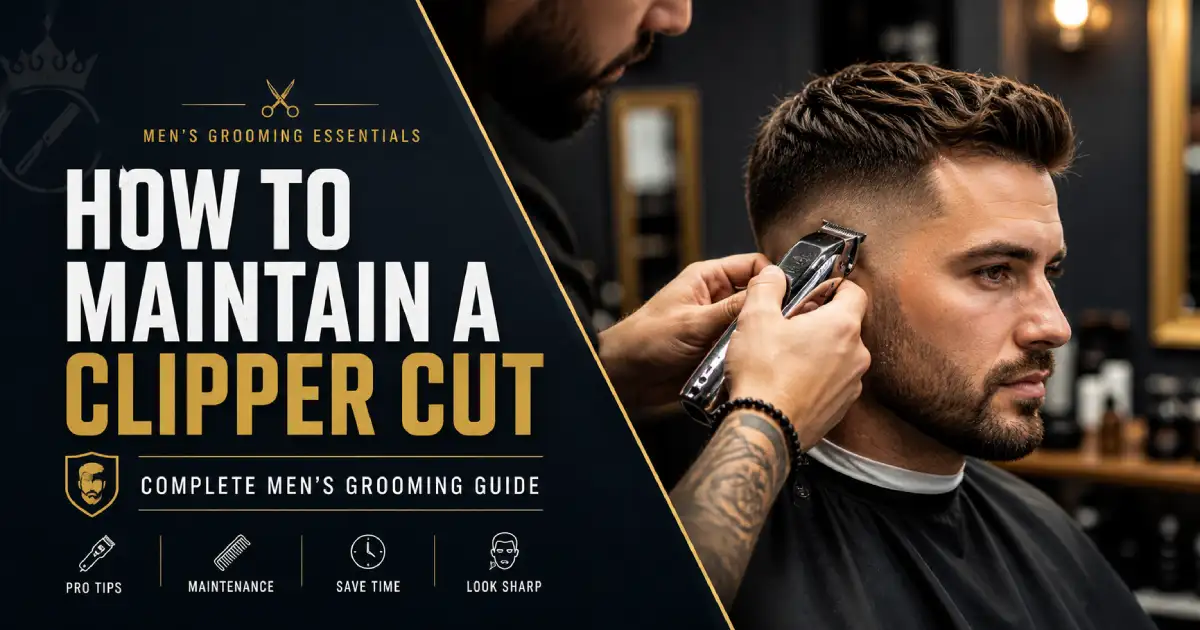 How To Maintain A Clipper Cut: Complete Men’s Grooming Guide