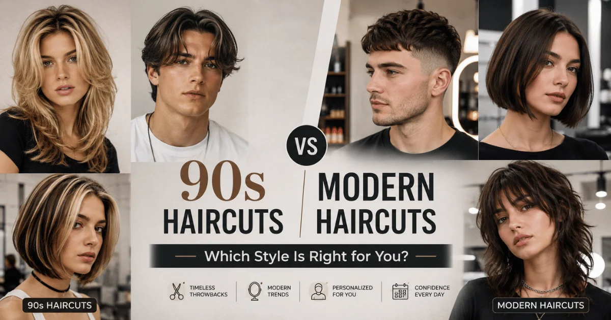 90s Haircuts vs Modern Haircuts: Which Style Is Right for You?